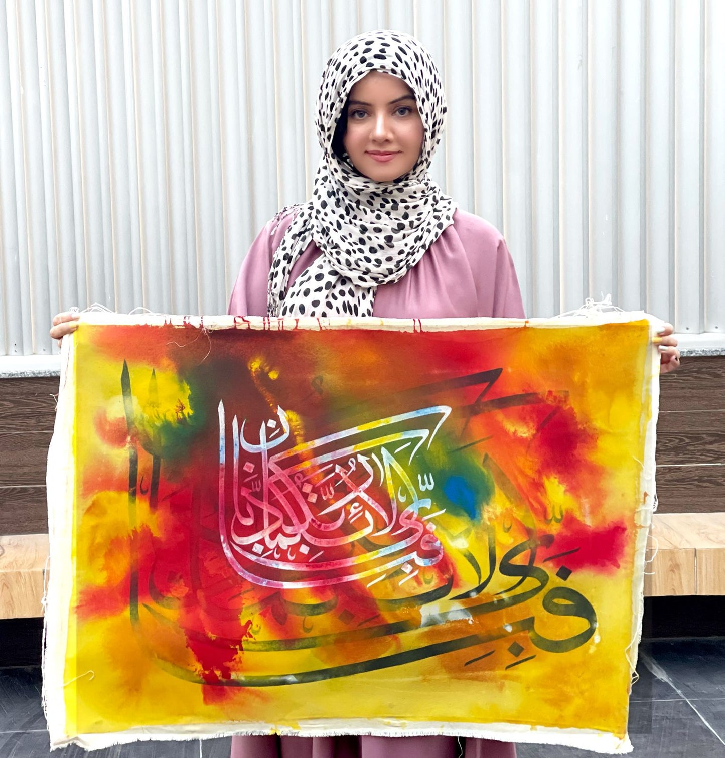 CY-722 Handmade Calligraphy Art by Rabi Pirzada