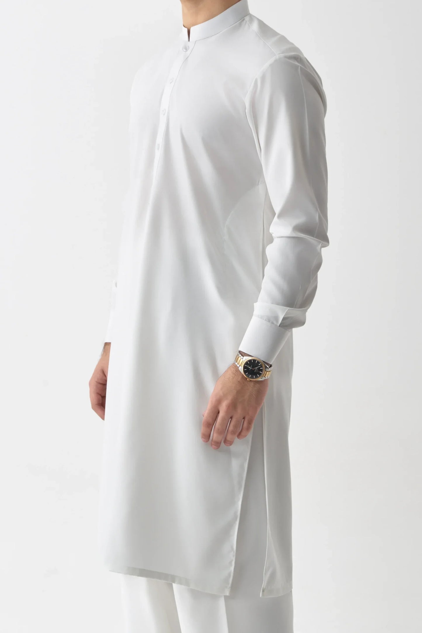 Stylish White Shalwar Kameez