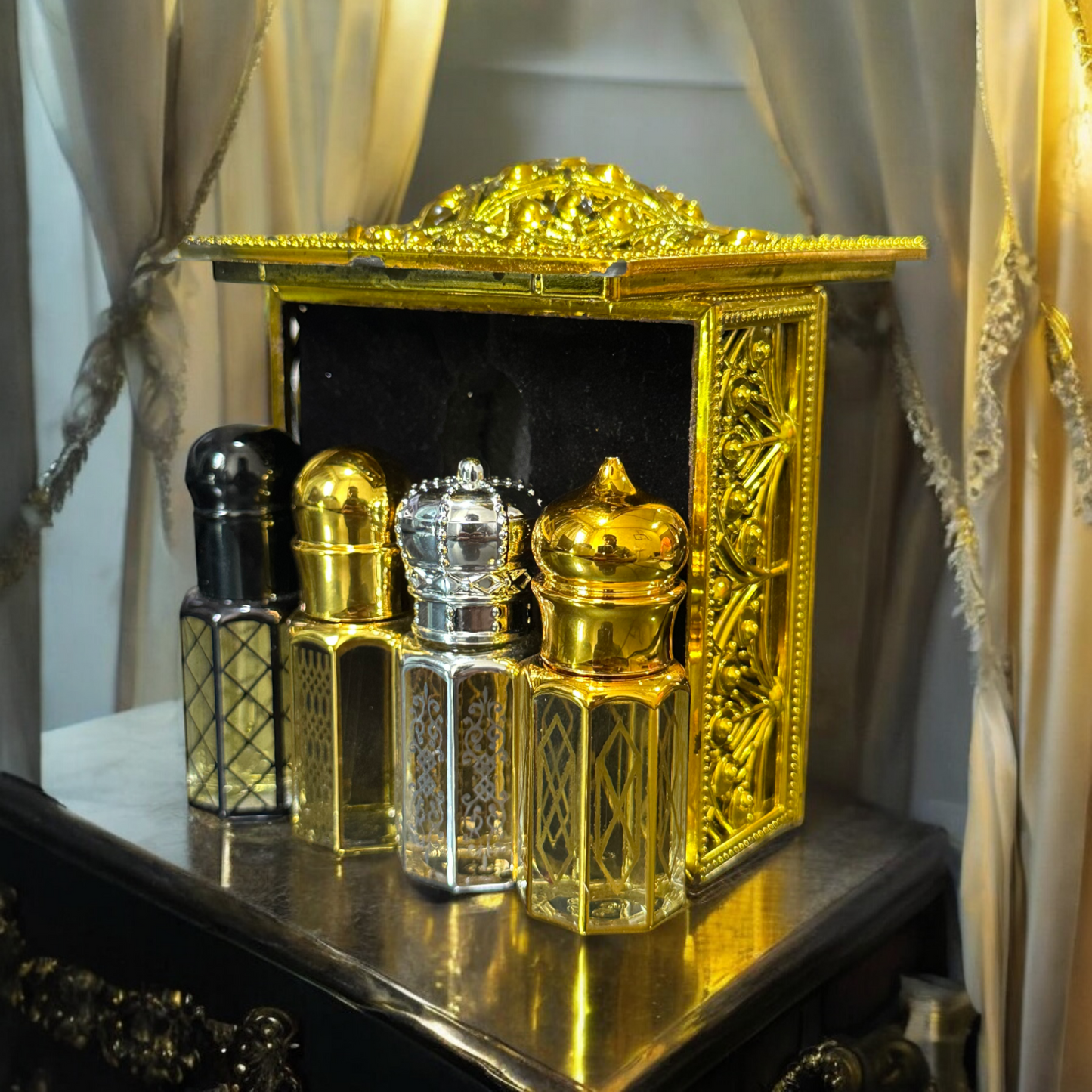 The Royal Attar Collection – Set of 4 by Haya by Rabi