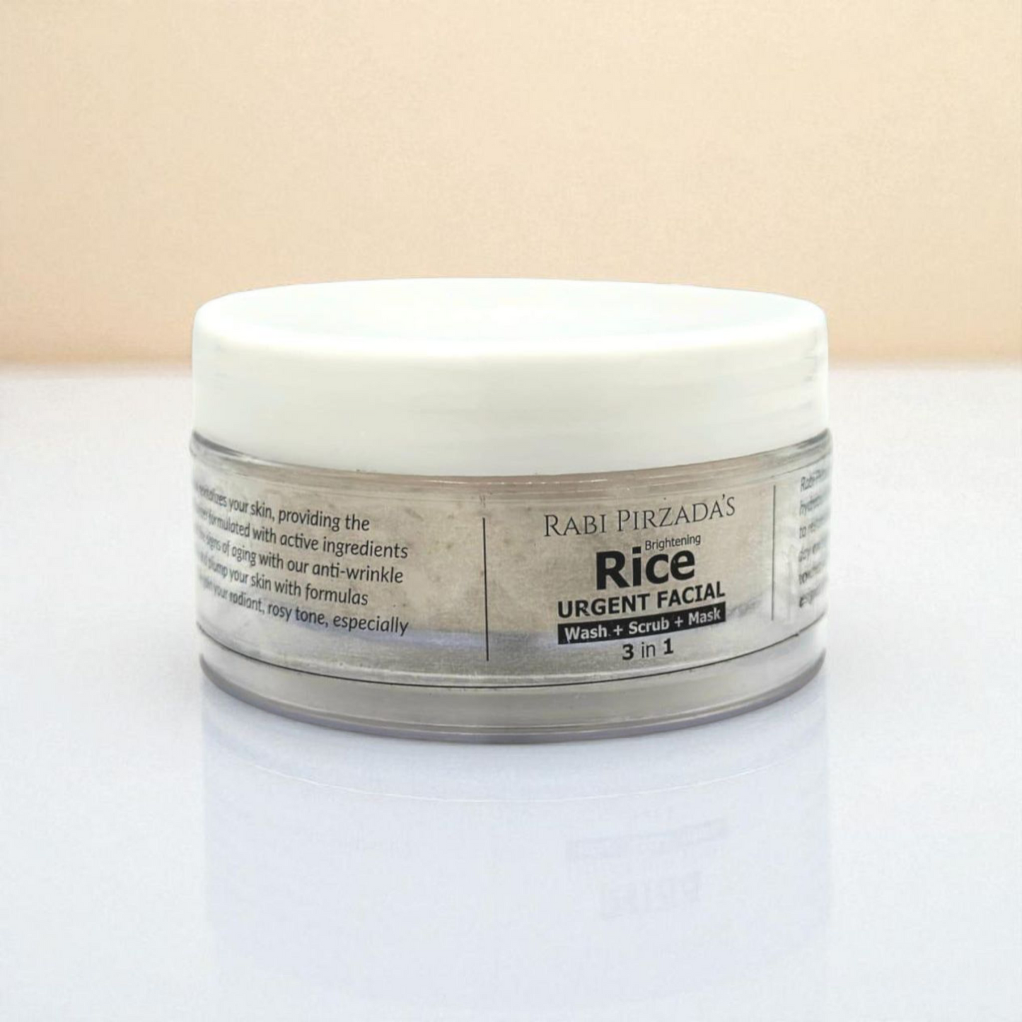 Rice Urgent Facial Mask - 3 in 1 (Wash + Scrub + Mask)
